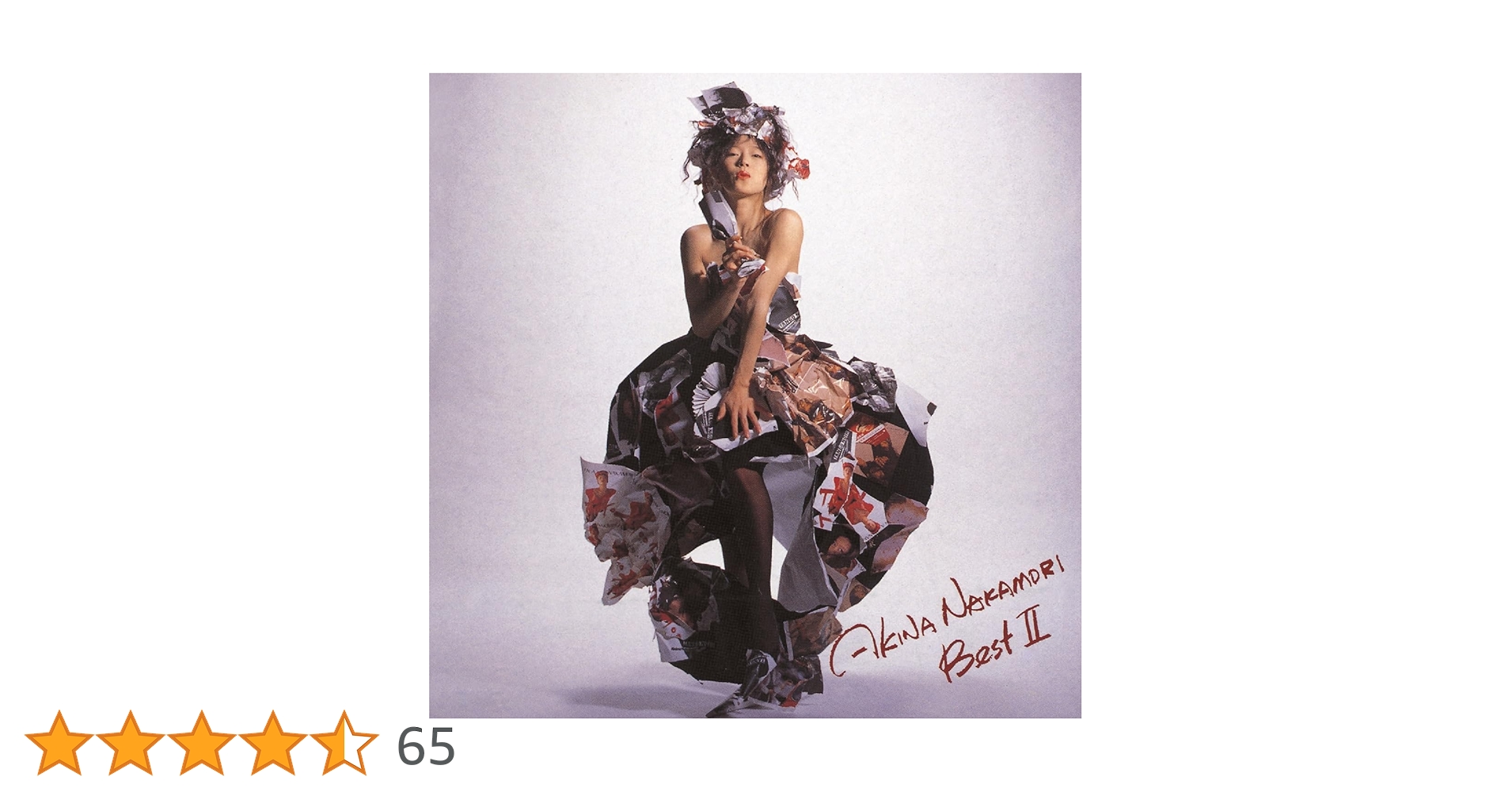 中森明菜　Best II　オリジナル盤　LP　Akina Nakamori　希少 jacket.php?id=WPJL10098